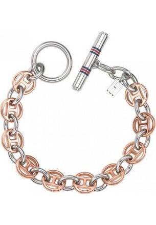 Tommy Hilfiger Womens 2700310 Ladies Bracelet - Rose Gold - One Size