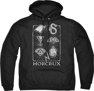 Gildan Harry Potter Horcrux Symbols Adult Pull Over Hoodie / Hooded Sweatshirt