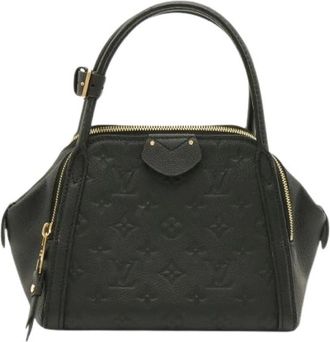 Louis Vuitton Pre-owned Canvas Handbag - Dames - Vintage Handtas - Zwart - ONE Size - Vintage