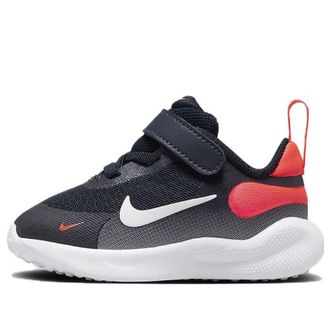 Nike (TD) Nike Revolution 7 Dark Obsidian Crimson FB7691-400