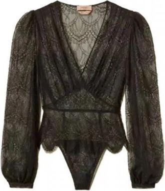 Twinset 262Tp 274F Body - Dames - Bodies - Zwart - M - Tops