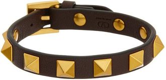 Valentino Rockstud Leather Bracelet