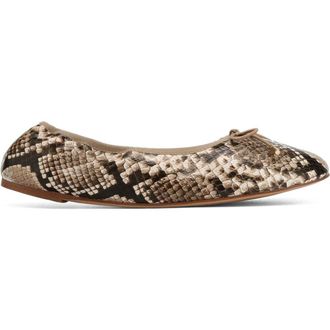 Naked Wolfe Scrunch Burgundy Eel in Natural Snake at Nordstrom, Size 37
