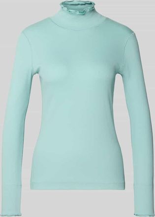 Marc Cain Longsleeve mit Stehkragen in Mint, Größe 34
