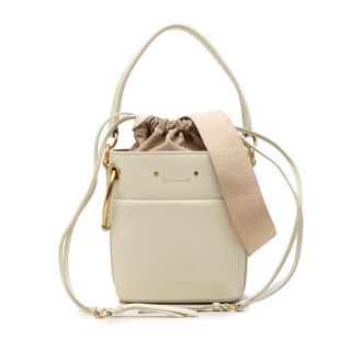 Chlo&eacute; Pre-owned Chloe Mini Calfskin Roy Bucket Bag Ladies 9LGVAB9SDAH10UFH