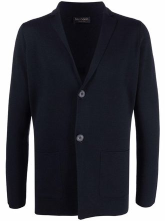 Dell'Oglio Wollen blazer - Blauw