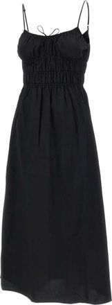 Faithfull The Brand Abito midi Marianne - Nero