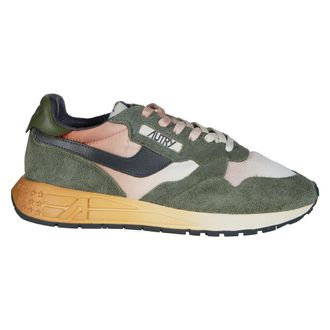 Autry Reelwind Low - Heren - Sneakers - Groen - 45 EU - Katoen - Schoenen
