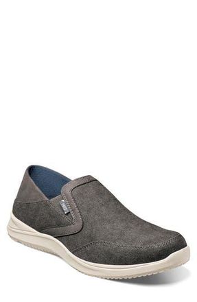 Nunn Bush Conway EZ Slip-On Sneaker - Wide Width Available in Gunmetal at Nordstrom Rack, Size 10.5
