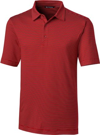 Cutter & Buck Forge Pencil Stripe Stretch Mens Polo Shirt