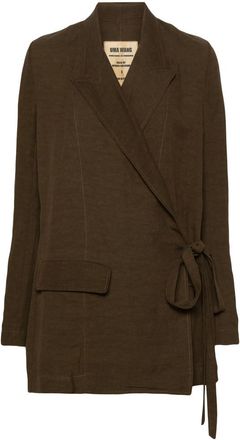 Uma Wang Khloe Peak-lapels Jacket