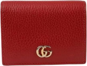 Gucci Pre-owned Wallets, female, Red, Size: ONE SIZE Pre-owned Vintage Wallet