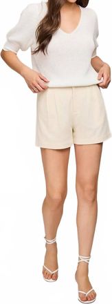 Gentle Fawn Ritz Short In Cream