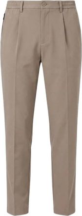 HUGO BOSS Broeken, Heren, Beige, XS, Polyester, TR Commuter PL Elev