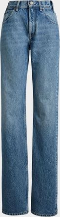 Ralph Lauren Collection High-Rise Straight Jeans