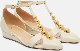 Chlo&eacute; Chlo&eacute; Embellished leather flats