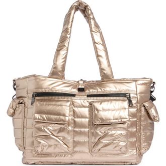Think Royln Two Faced Reversible Tote in Pearl Cashmere at Nordstrom Rack