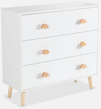 Sweeek Cassettone per bambini, 3 cassetti