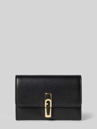 Furla Card Case mit Einsteckf&auml;chern Modell IRIDE in Black, Gr&ouml;&szlig;e 1