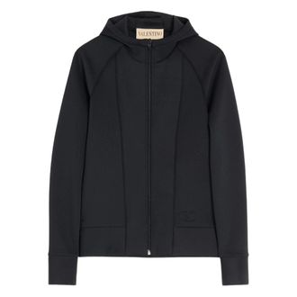 Valentino VLogo Signature-embossed Hoodie