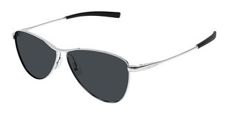 Saint Laurent SL 831 VESPER 002 Womens Sunglasses Silver Size 55