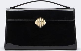 Aquazzura Alex patent leather top-handle bag
