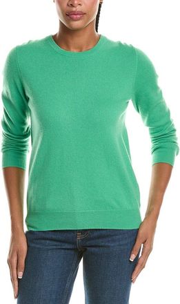 N.Peal N.Peal Evie Classic Round Neck 100% Cashmere Sweater