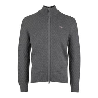 GANT Heren, Sweatshirts & Hoodies, Grijs, Maat: 2XL Katoen