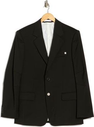 Helmut Lang Curve Classic Virgin Wool Blazer in Black at Nordstrom Rack, Size 46 Regular
