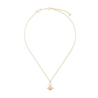 Vivienne Westwood Necklaces, female, Yellow, Size: ONE SIZE Chic Jewelry Collection