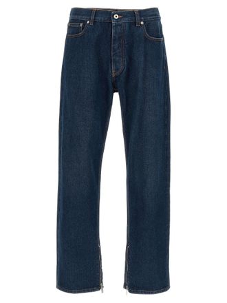 Off-white Mens Arr Zip Skate Jeans