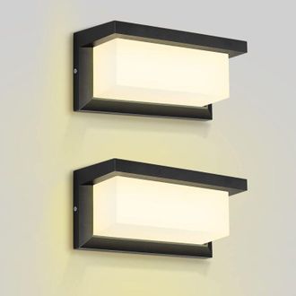 OEM Aplique De Pared Para Exterior, Moderno Aplique De Pared Para Exterior De 18 W, L&aacute;mpara Led Impermeable Ip65, Para Iluminaci&oacute;n Exterior, Jard&iacute;n, Patio