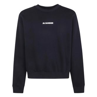 Jil Sander Heren, Sweatshirts & Hoodies, Zwart, Maat: M