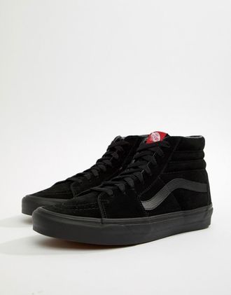 Vans SK8-Hi - Sneakers scamosciate nere-Nero