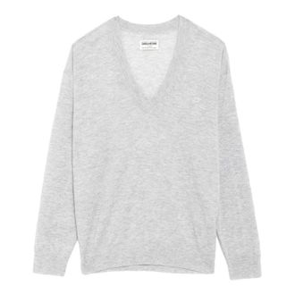 Zadig&Voltaire Dames, Truien, Grijs, Maat: M
