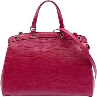 Louis Vuitton Pre-owned Handbags, female, Pink, Size: ONE SIZE Pre-owned Brea MM
