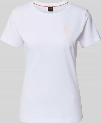 Boss Orange by Hugo Boss BOSS Orange Regular Fit T-Shirt aus reiner Baumwolle Modell C_ELOVE_1 in Weiss, Größe XL
