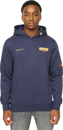 Duck and Cover Duck en Cover Heren Marsak V2 Hoodie (Indigo)
