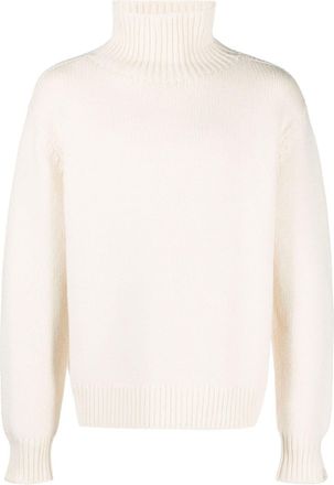 Rag & Bone Baron high-neck wool jumper - men - Wool - M - Neutrals