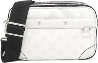 Louis Vuitton Pre-owned Cross Body Bags, female, White, Size: ONE SIZE Pre-owned Canvas louis-vuitton-bags