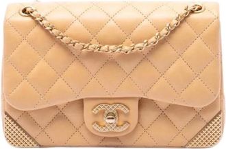 Chanel Borsa a spalla vintage pre-owned trapuntata - - Pre-owned - Donna - Beige - ONE SIZE