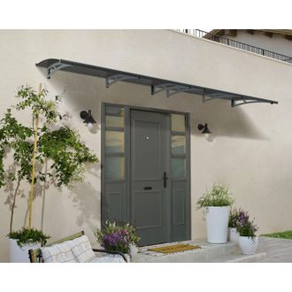 Palram Canopia Aquila Marquesina Para Puerta 412x91 Cm Gris