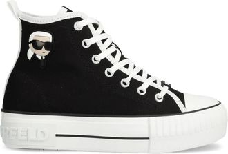 Karl Lagerfeld Sneakers con applicazione logo - Nero