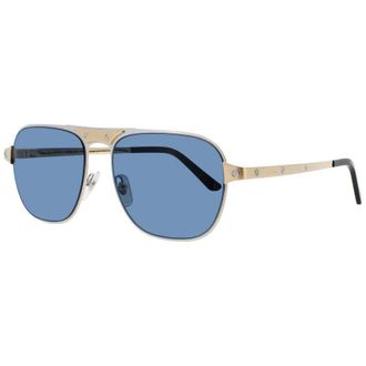 Cartier Mens Blue Rectangular Sunglasses CT0532S003