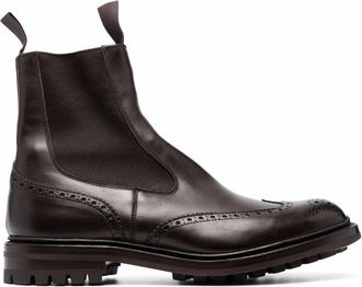Trickers Dark Brown Leather Boots