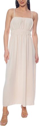 Tash + Sophie Airflow Elastic Waist Maxi Dress