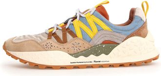 Flower Mountain Mens Sand Grey Washi Trainer - Beige - Size EU 42
