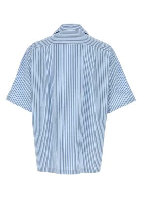 Dolce & Gabbana G5ol6tfr513 S8052 Rigato Exterior: Cotton Silk Camicie Shirt