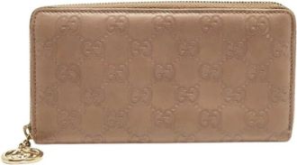 Gucci Pre-owned Wallets, female, Beige, Size: ONE SIZE Pre-owned Vintage Wallet