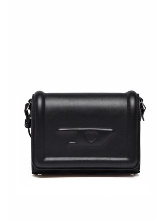 Diesel Rectangular Shoulder Bag with Clip Closure and Adjustable Strap